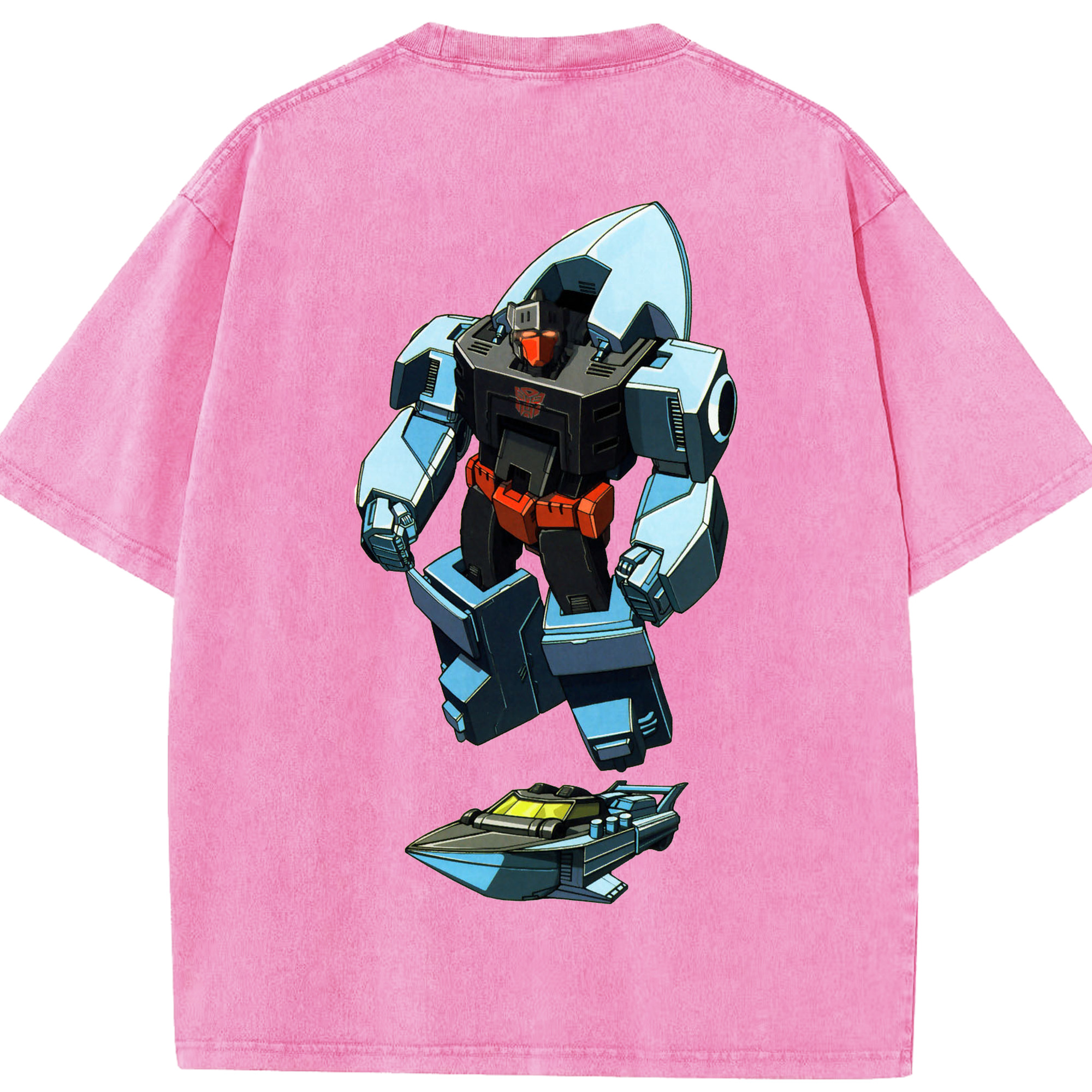 （画像用）  綿100% ヴィンテージ風 半袖Tシャツ（背面プリント）